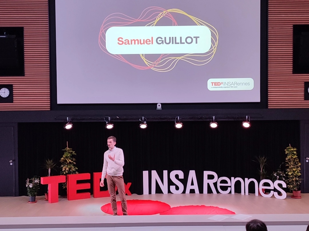 Samuel Guillot en conférence TedX